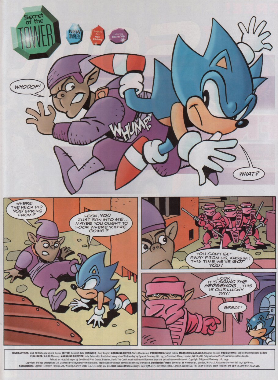 Sonic - The Comic Issue No. 155 Page 1